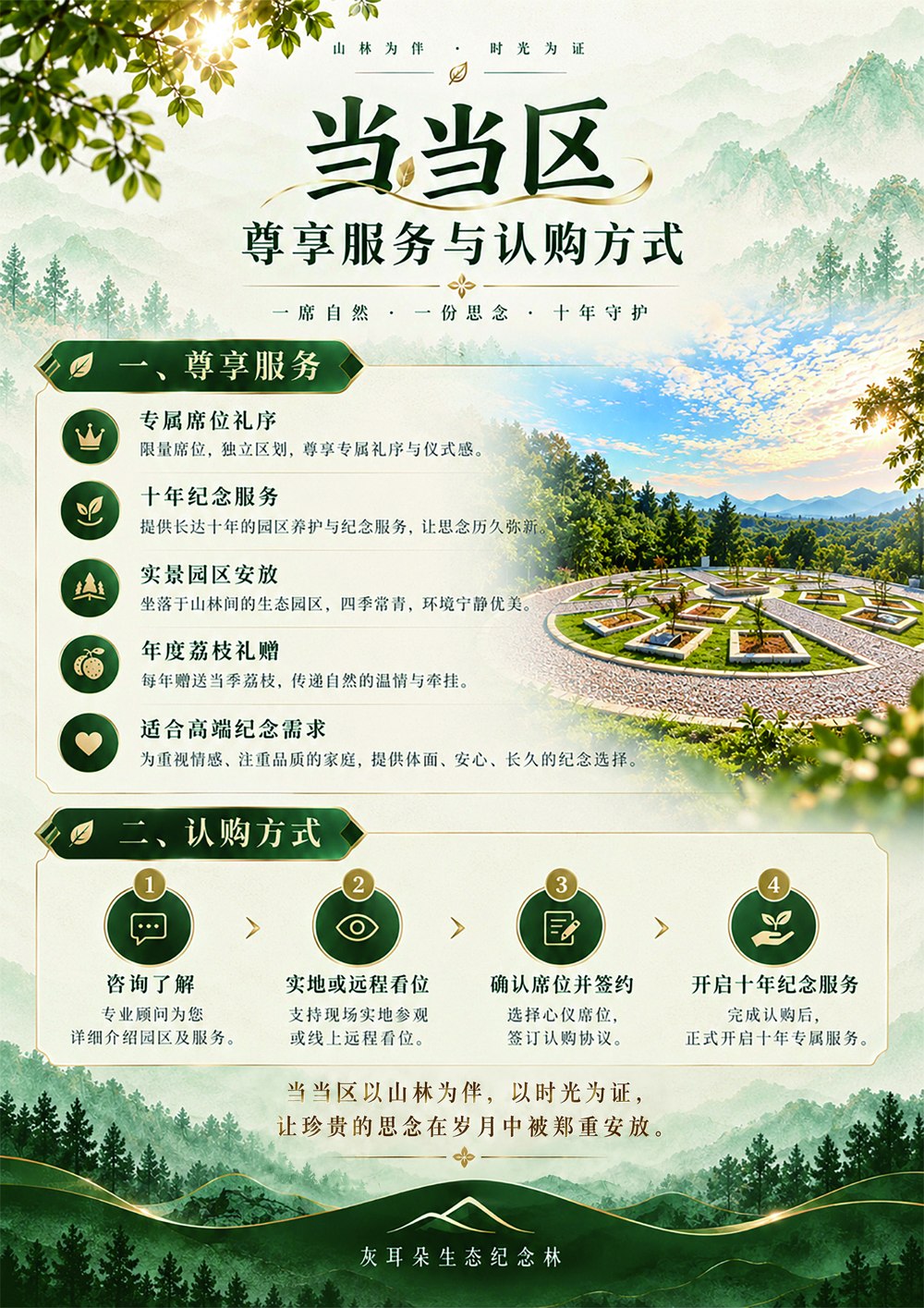 当当区尊享服务与四步认购方式高清展页