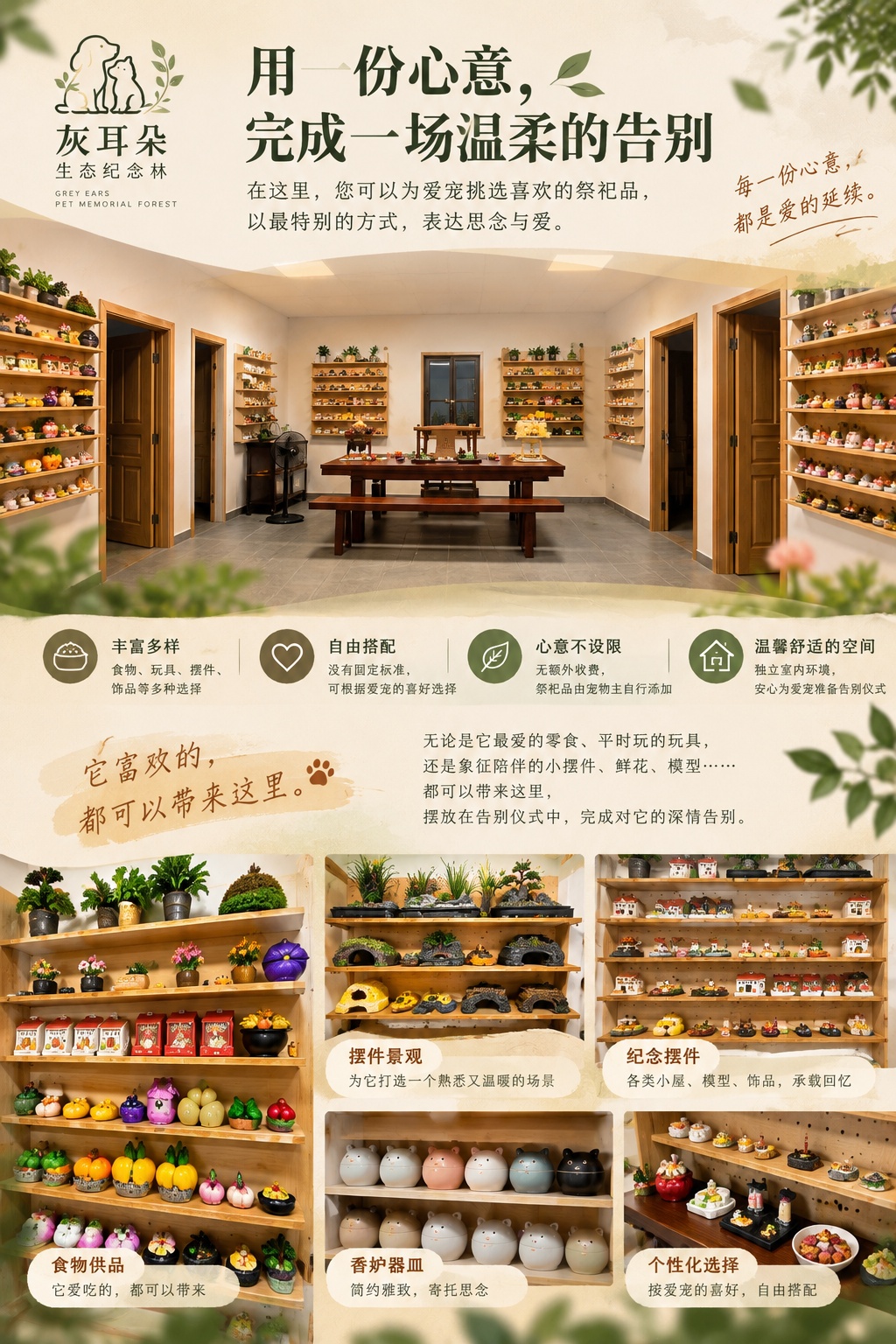 纪念物陈列空间